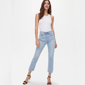 Agolde Riley Jeans in Shatter size 22